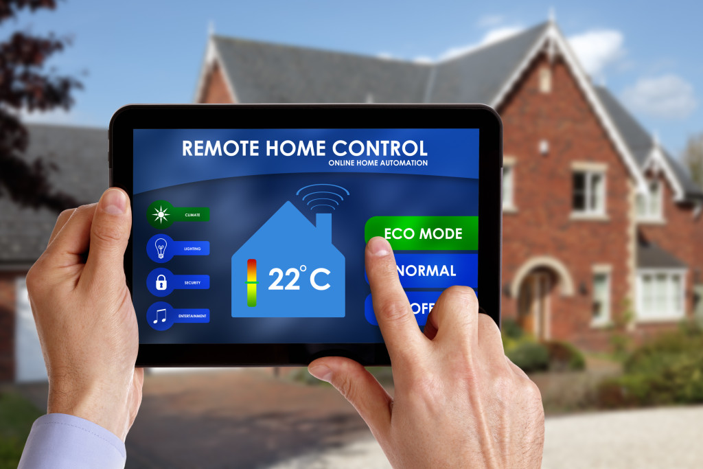 Installing smart home features in property