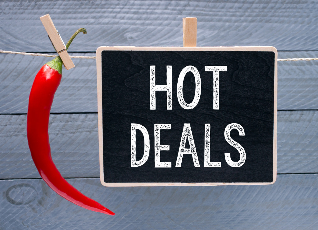 hot deals with chili pepper