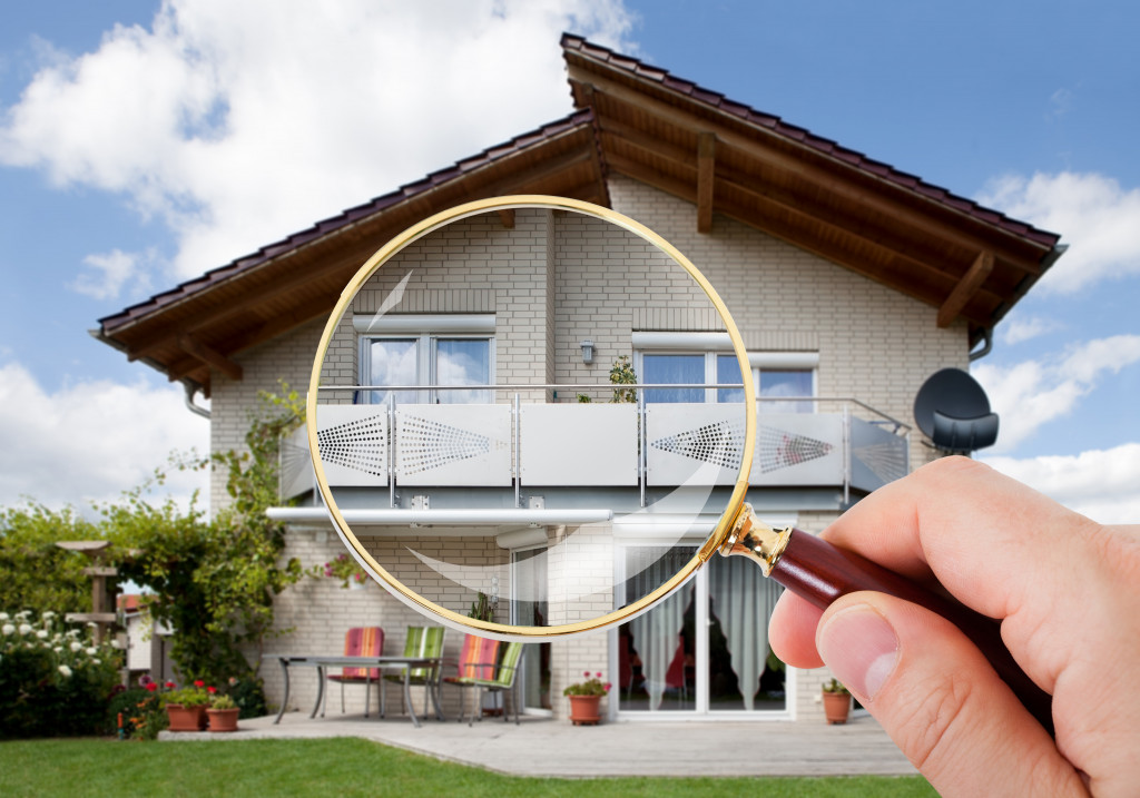 rental property under a magnifying glass