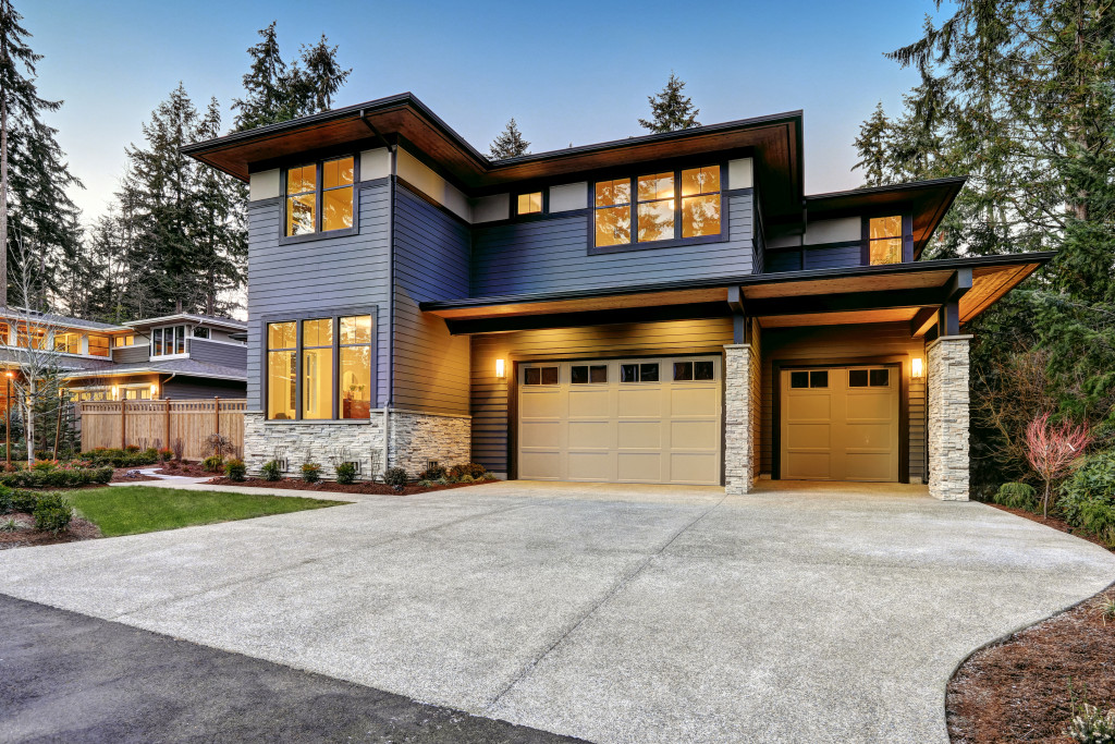 Curb appeal in beautiful home