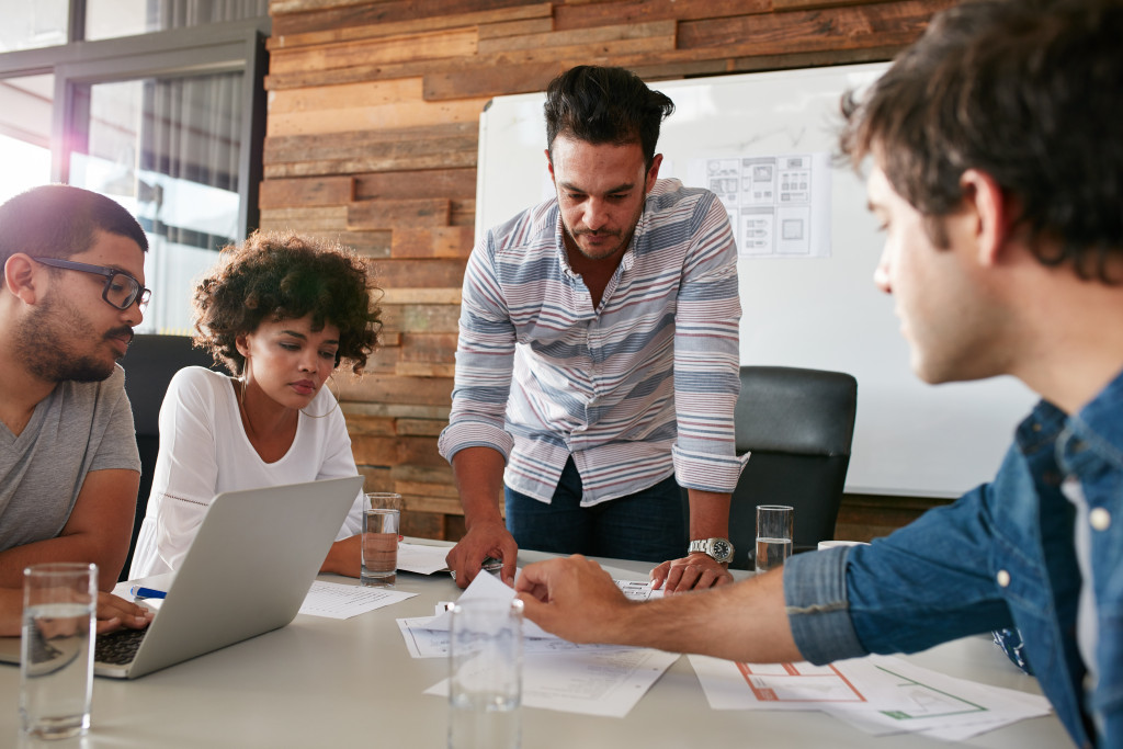 a team planning for marketing strategies